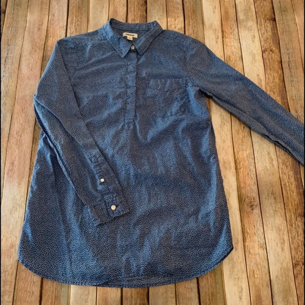 Good Threads women’s long sleeve button down shirt | size small